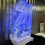 21 ice luge with name