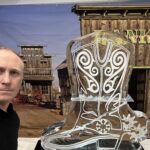 Cowboy vodka luge