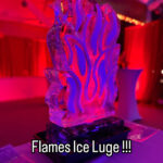 Flames Vodka Luge - Fire & Ice Ice Luge