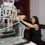 Nutcracker vodka ice luge - Nutcracker ice sculpture