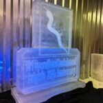 101 Operational Sustainment Brigade Ice Sculpture vodka luge in Hampshire