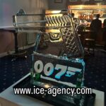 007 James Bond Gun Vodka luge for 1 Regiment RLC