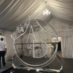 Initials Wedding Ice Sculpture for Indian Wedding Slough