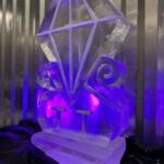 Diamond Vodka Luge Ice Sculpture in Newmarket