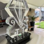 Diamond Vodka Luge Ice Sculpture in Newmarket