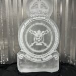 RAF Honnington vodka luge - Royal Airforce ice luge